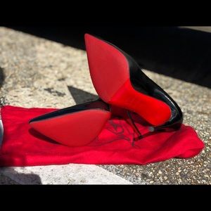 CL Pigalle follies with protective soles